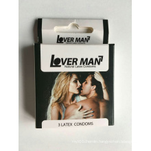 Disposable natural male latex condom